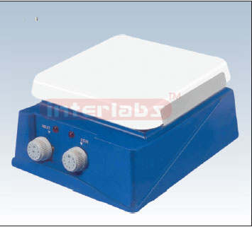 MAGNETIC STIRRER WITH HOT PLATE, DELUXE